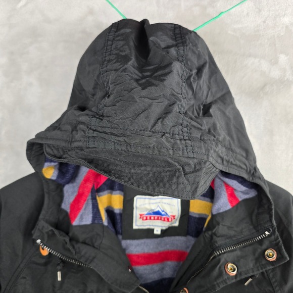 Penfield Kasson Jacket Men Medium Black Mountain Parka Field Utility 60/40 Lined - Picture 4 of 11